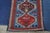 Hand Knotted Wool Geometric Diamond Medallion Tribal Animal Rug Runner 3' X 12' For Sale - Image 6 of 14