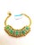 Bochic “Vintage Retro” Natural Emeralds & Diamonds Set In 18K Gold & Silver For Sale - Image 10 of 16
