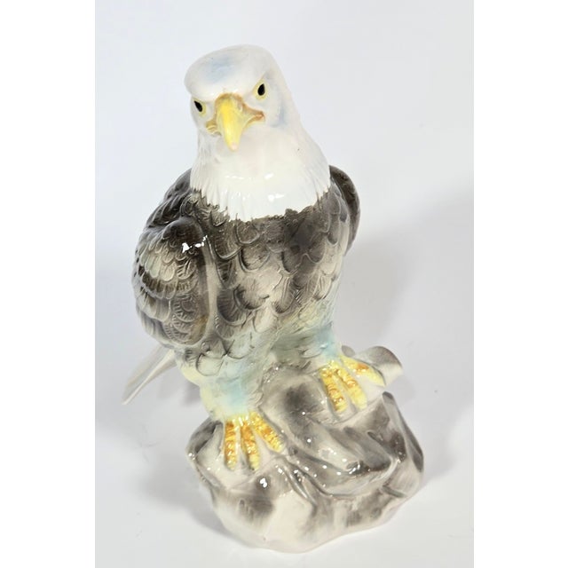 Vintage Ceramic Bald Eagle For Sale - Image 11 of 14
