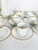 White Porcelain Coffee Service, France, 20th Century, Set of 18 For Sale - Image 11 of 18