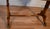 1900s Antique English Hepplewhite Burl Walnut & Leather Top Carlton Writing Desk For Sale - Image 11 of 18