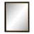 19th Century France Napoleon III Black Wood Mirror For Sale