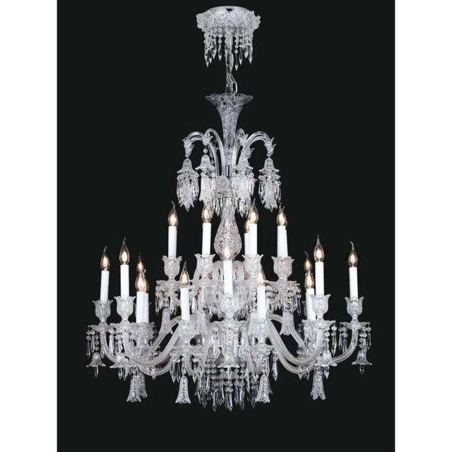 Collection Ballerina Chandelier in Metal and Crystal by Jago For Sale - Image 4 of 16