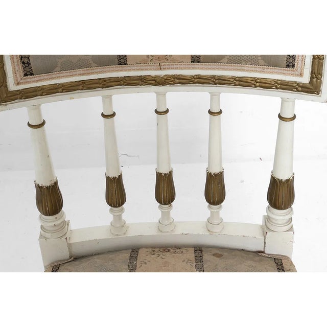 1940s Set 4 Swedish Vintage Dining Chairs For Sale - Image 11 of 12