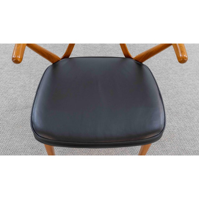 Model 255 Armchair by Henning Kjaaernulf for Bruno Hansen, 1970s For Sale - Image 10 of 18