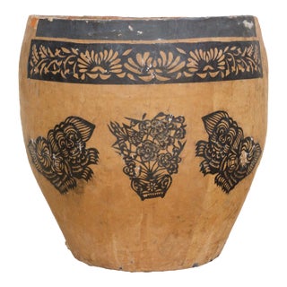 Mythical Guardian Paper Maché Basket For Sale