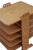 Brown 20th Century MCM Handcrafted Blonde Wood Magazine Tree For Sale - Image 8 of 18
