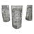 Late 20th Century Ralph Lauren Glen Plaid Highball Crystalware, Unmarked- Set of 8 For Sale