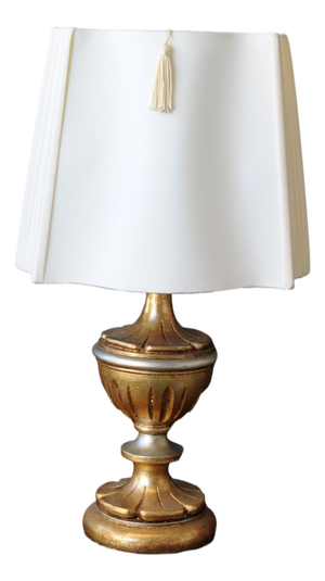 Gold Leaf Pleated lamp