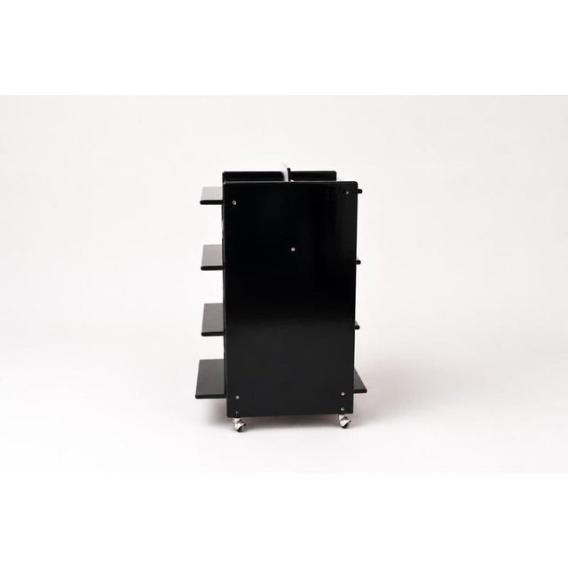 Rumo Serving Trolley by Kazuhide Takahama for Gavina, 1970s For Sale - Image 4 of 7