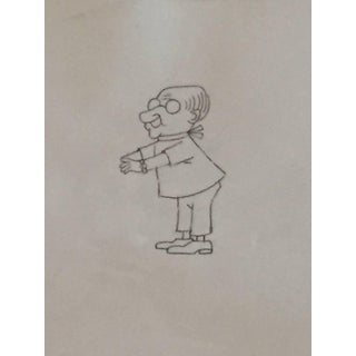 Maurice Sendak, Original Pencil Drawing from PIERRE, "I DONT CARE" (CBS 1970s) For Sale