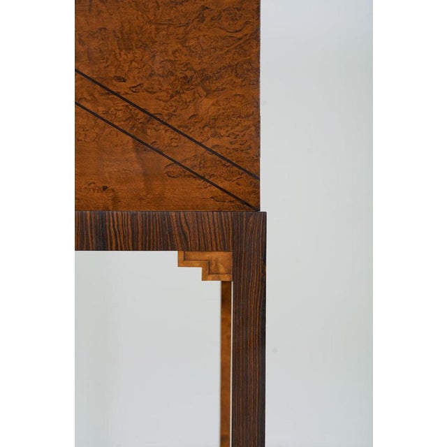 Purple Swedish Modern Cabinet, 1930s For Sale - Image 8 of 14