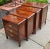 Early 20th Century Rosewood Anglo Indian Campaign Style Nesting Chest Tables For Sale - Image 4 of 9