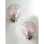 Glass Pink Pulegoso Murano Glass Wall Sconces by Simoeng, Set of 2 For Sale - Image 7 of 10