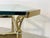 Vintage Brass and Glass Coffee Table, 1980s For Sale - Image 4 of 12