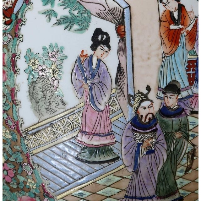 Canton Porcelain Aquarium Pot, China, 19th Century For Sale - Image 11 of 18