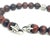 1990s 1990s David Yurman Tiger Eye Carved Ball Bracelet 8" 8 mm Sterling Silver Estate For Sale - Image 5 of 6
