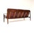 Wood Vintage Danish Leather Sofa by Grete Jalk for France and Son, 1960 For Sale - Image 7 of 11