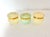 French Vintage Italian Alabaster Trinket Boxes – Hand Painted Floral Stone Pill Boxes, Vintage Vanity Decor, Made in Italy - Set of 3 For Sale - Image 3 of 10