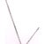 14Kt White Gold Charm 18 inch Necklace with Diamond And Ruby Pendant 1.25 Total Diamond Weight 0.20ct Ruby Weight 6.53...