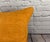 Turkish 20 x 20 Hemp Pillow Turkish Cushion Natural Orange Pillow Cushion Cover For Sale - Image 3 of 4