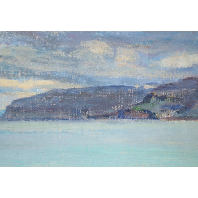 Impressionist "A Calm Day" - Loch Na Keal, Iona by William Mervyn Glass, r.s.a., p.s.s.A. For Sale - Image 3 of 12