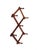 Mid 20th Century Vintage Wooden Accordion Wall Rack For Sale - Image 5 of 15