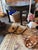 This table was custom-made for my mother in the 1970's. The dimensions are 48 inches in diameter and 30 inches tall. The...