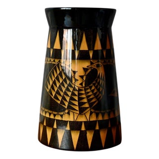 Vintage Scandinavian Ceramic Vase by Beppo Rörstrand, 1950s For Sale