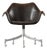 Office Chair in Aluminum and Leather attributed to Jørgen Lund and Ole Larsen, 1960s For Sale