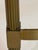 Pair of Global Views Brass Finish Glass Top Neoclassical Side Tables With Gallery Rail For Sale In Chicago - Image 6 of 10