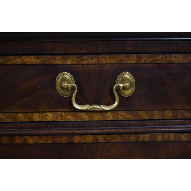 Henredon Aston Court Mahogany Flip Top Server For Sale - Image 15 of 18