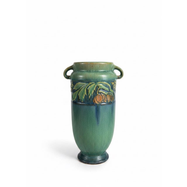 An exceptional, authentic example of American Art Pottery from the coveted middle period of Roseville Pottery, produced in...