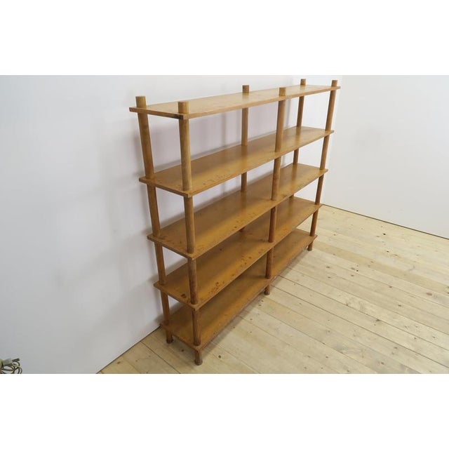 Freestanding Oak Bookcase, Denmark, 1960 For Sale - Image 3 of 9