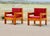 Set of French Pine Fireside Chairs, 1960s For Sale - Image 4 of 18