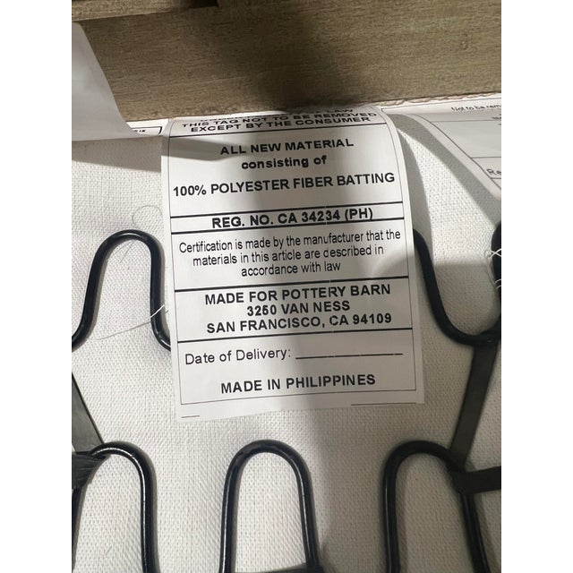 Early 21st Century Pottery Barn Light Seagrass Stool For Sale - Image 5 of 5