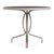 Brown Jordan Brown Jordan Kantan Aluminum 36" Round Table, Dove frame For Sale - Image 4 of 5