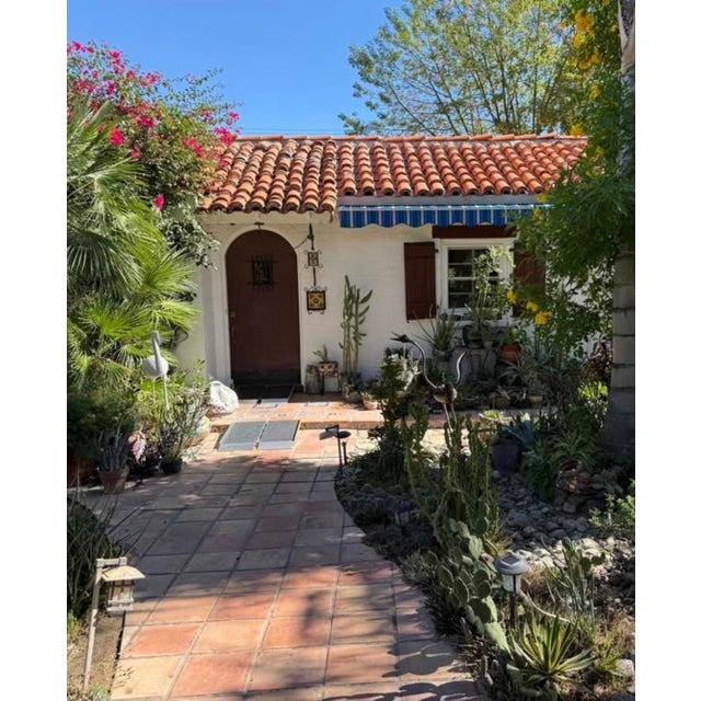 Vintage Mexican Wrought Iron Candle Holder W Colima Talavera Tile - Lou Costello For Sale - Image 4 of 11
