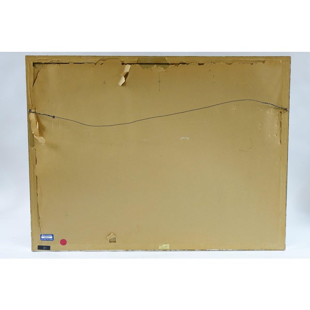 Mid 20th Century Mid 20th Century Still Life – Baskets, Original Watercolor on Paper For Sale - Image 5 of 5