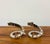 Metal Vintage MCM Chrome Spiral Candle Holders - Pair For Sale - Image 7 of 7