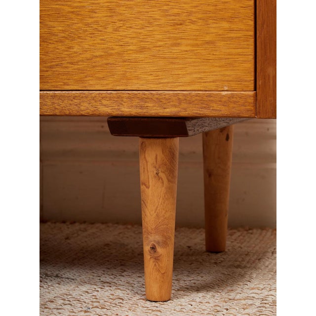 Mid 20th Century Lowboy Dresser Chest of Drawers For Sale In Los Angeles - Image 6 of 12