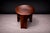 Brazilian Mid-Century Three Legged Round Stool in Hardwood, Cimo For Sale - Image 11 of 11