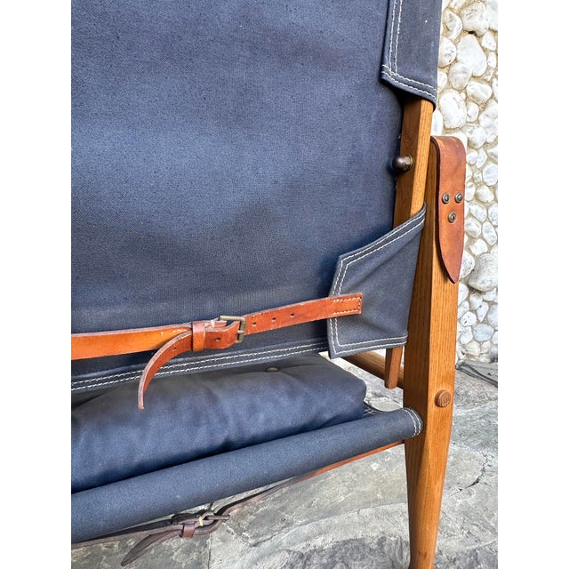 KK47000 Safari Chair by Kaare Klint for Rud. Rasmussen, Denmark, 1960s For Sale - Image 11 of 17