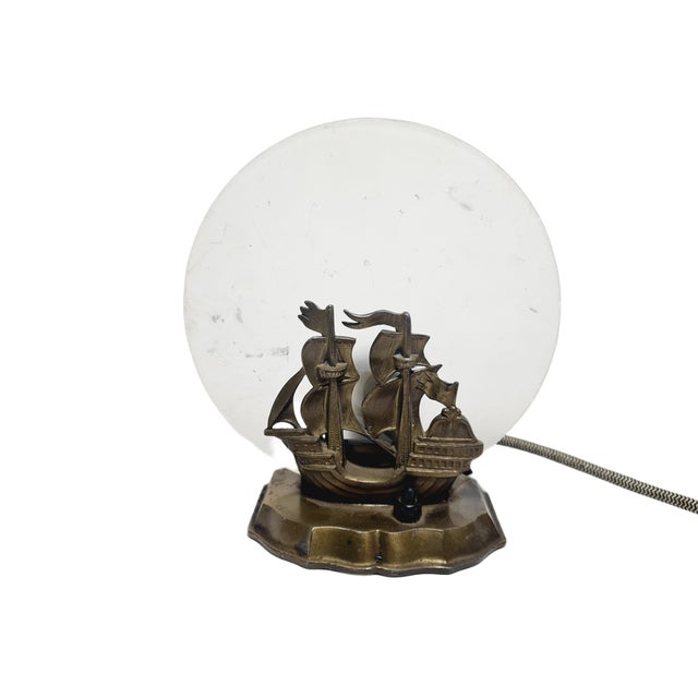 Art Deco Style Bedside Lamp, Denmark, 1950s For Sale - Image 13 of 14