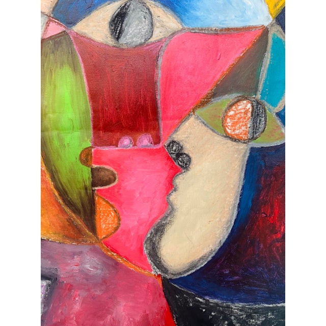 "Deste" Original Abstract Painting by Louie DeVito For Sale - Image 4 of 6