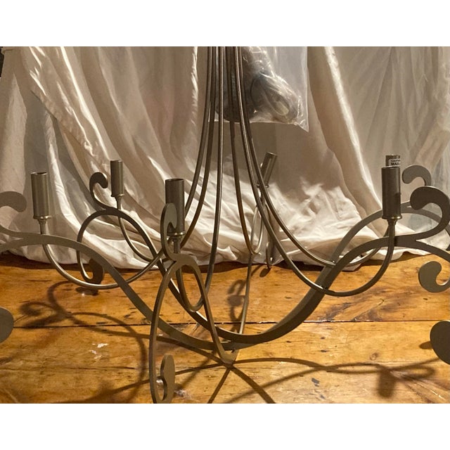 Hubbardton Forge Gold Bella Chandelier Light For Sale - Image 4 of 12