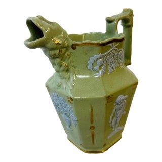 Antique Ceramic Pitcher For Sale