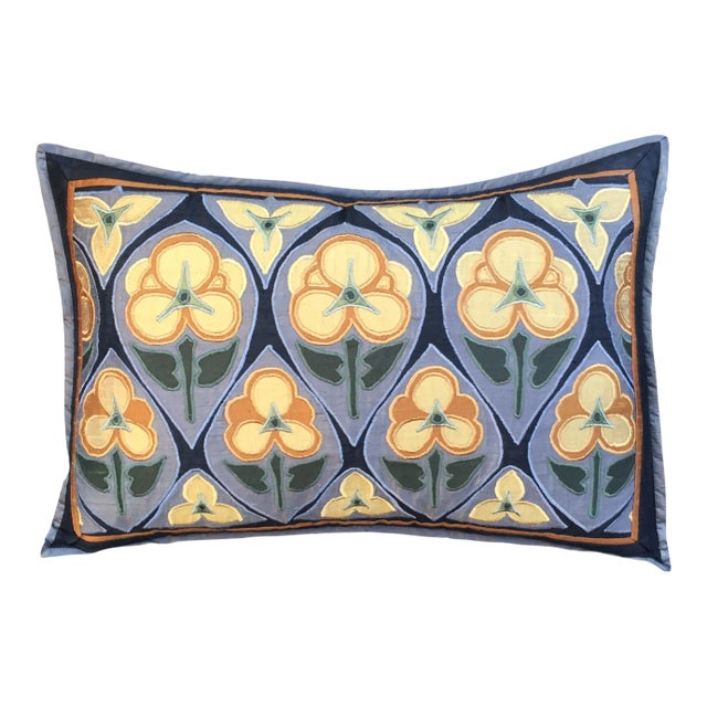 Machine Appliqued Pillow For Sale