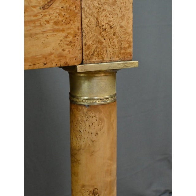 Dressing Table in Elm Burl Veneer For Sale - Image 10 of 18