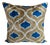 Large Silk Cushion Cover with Ikat Design, 2000s For Sale